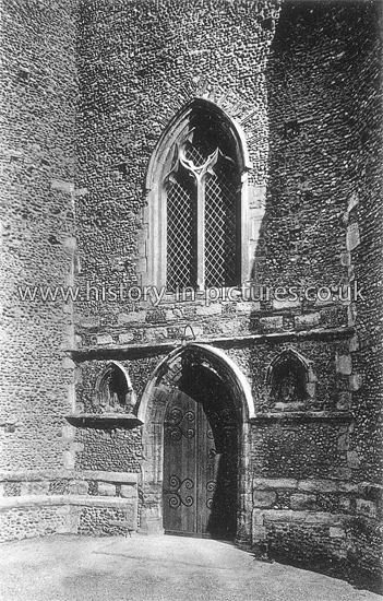 The Old Door, Danbury Church, Danbury, Essex. c.1918